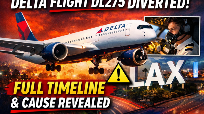 Delta Flight DL275 Diverted to LAX: Full Timeline, Cause, and What Really Happened