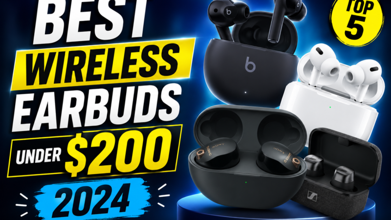 Best Wireless Earbuds Under 200 Dollars 2024- COMPLETE GUAIDANCES